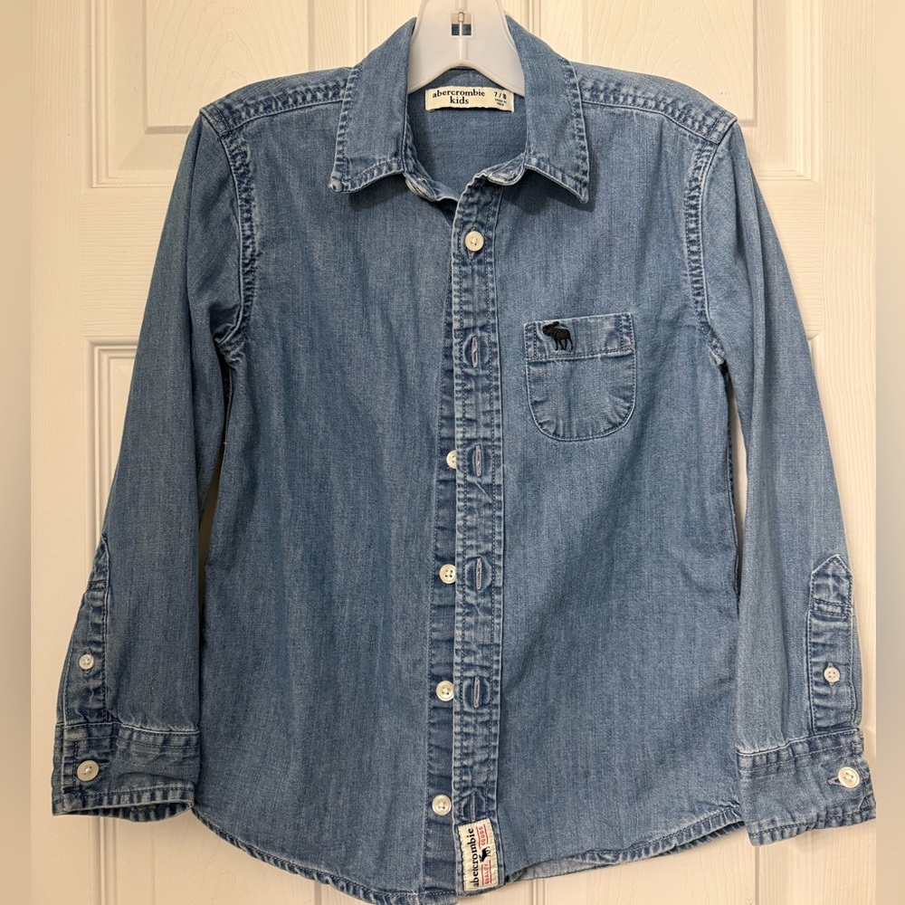Abercrombie kids ‘denim’ button down